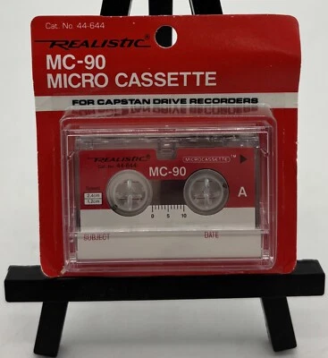 SEALED ‘Realistic’ (MC-90) Micro Cassette - Image 1 of 4