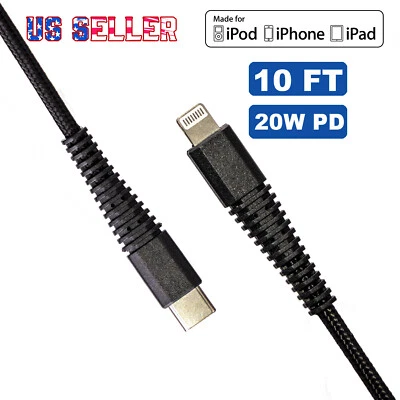 Wholesale USB-C to iPhone Cable PD Fast Charger For iPhone 14 13 12/Pro Max Cord - Image 1 of 4