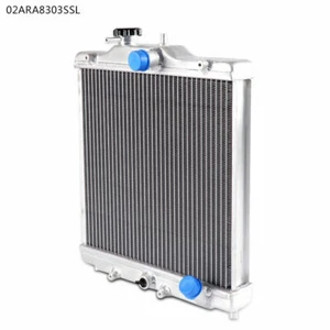 Fit For 1992-00 HONDA CIVIC D15/16 EG / EK SOHC 2 Row 42MM Aluminum Radiator New - Foto 1 di 7
