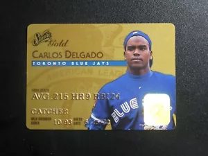 CARLOS DELGADO 1995 Donruss Studio GOLD Card #43 of 50 Blue Jays - Picture 1 of 2
