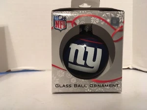 NFL New York Giants 3 Inch Glass Ball Christmas Ornament - Picture 1 of 2
