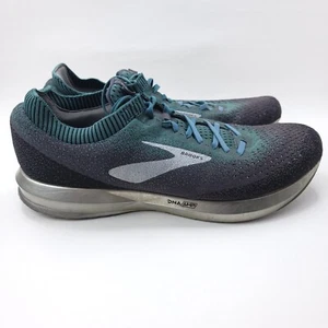 Brooks Levitate 2 Men's Running Shoes Black/Green 1102901D332 Size 13 D (Medium) - Picture 1 of 9