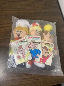 Vintage sammlerstück kelloggs reis krispies - snap, crackle, pop plüschtier - Bild 1 von 7