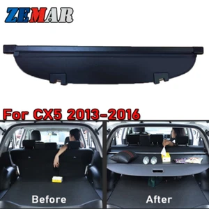Rear Trunk Cargo Cover For Mazda CX-5 CX5 2013-16 Luggage Security Shield Shade - Picture 1 of 3
