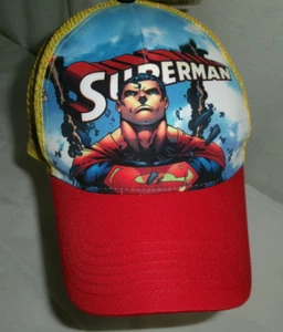 DC Comics Superman Baseball Hat Cap new w tags - Picture 1 of 7