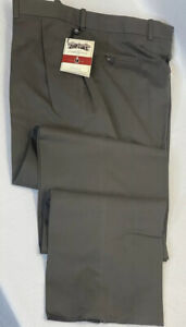 HOUSE of CARRINGTON Mens Olive Cotton/Cashmere Clubhouse Pleated Pants 36 NWT