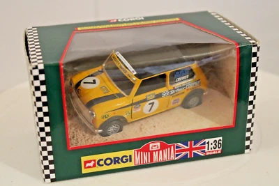 Corgi Mini Mania #04430 - BL/Rover Mini - Mighty Minis Racing #7 - 1:36s - Image 1 of 4