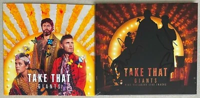 TAKE THAT * GIANTS * SIGNED LIMITED EDITION 2CD SET * BN&M! * WONDERLAND - Image 1 of 4