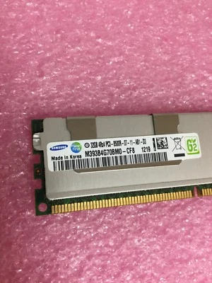 32GB DDR3 PC3-8500R 4Rx4 ECC Reg Server Memory RAM Samsung M393B4G70BM0-CF8 - Image 1 of 2