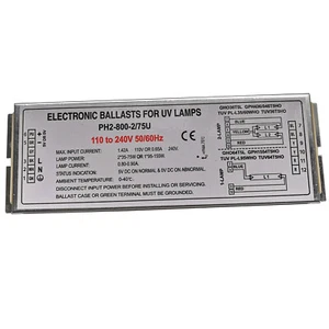 PH2-800-2/75U Reattori Elettronici UV per Lampada Germitale 2X75W 150W - Foto 1 di 8