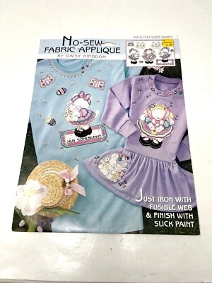 EUC Daisy Kingdom No-Sew Fabric Applique 6918 Hug Some Bunny - Image 1 of 2