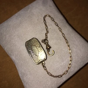 Vintage 14k Gold Filled Uhrenkette gemarkt 1/20 14KGF 7,5" - Bild 1 von 6
