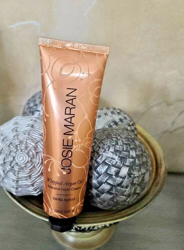 Josie Maran Whipped Argan Oil Intensive Hand Cream "Vanilla Apricot" 4.6 oz NIB! - Image 1 of 2