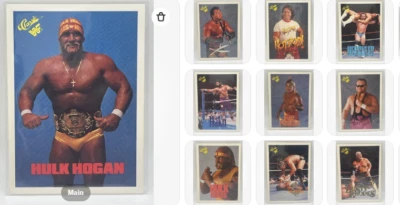 1990 Classic WWF  &  Wrestlemania Singles -You Pick - Free S&H and Up to 30% Off - Image 1 of 3