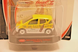 2002 MATCHBOX COLLECTIBLES-- COCA-COLA SERIES - 1998 MERCEDES BENZ A CLASS - Picture 1 of 3
