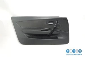 Original BMW E81 E82 Door Panel Fabric Left 7839241 Black - Picture 1 of 7