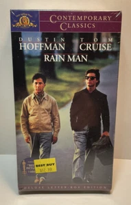 Rain Man VHS Movie Dustin Hoffman Tom Cruise Vintage Nice Seal Watermark Rare - Picture 1 of 6