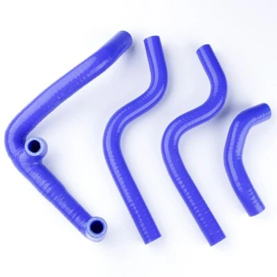 Blue Fit Husqvarna WR250 WR300 WR360 2000-10 Silicone Radiator Hose Coolant Pipe - Image 1 of 4