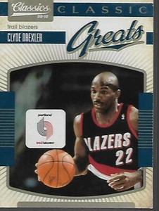 2009-10 Panini Classics Greats Silver, Clyde Drexler, #5, Portland Trailblazers - Bild 1 von 2