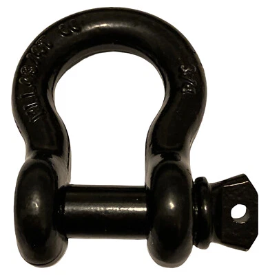 Titan 3/4" Black Shackle 4 3/4 Ton Working Load New - Image 1 of 4