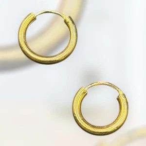 Wolfskreis 925 Sterling Silber Bad 18k Gold - Damen & Herren - Bild 1 von 6