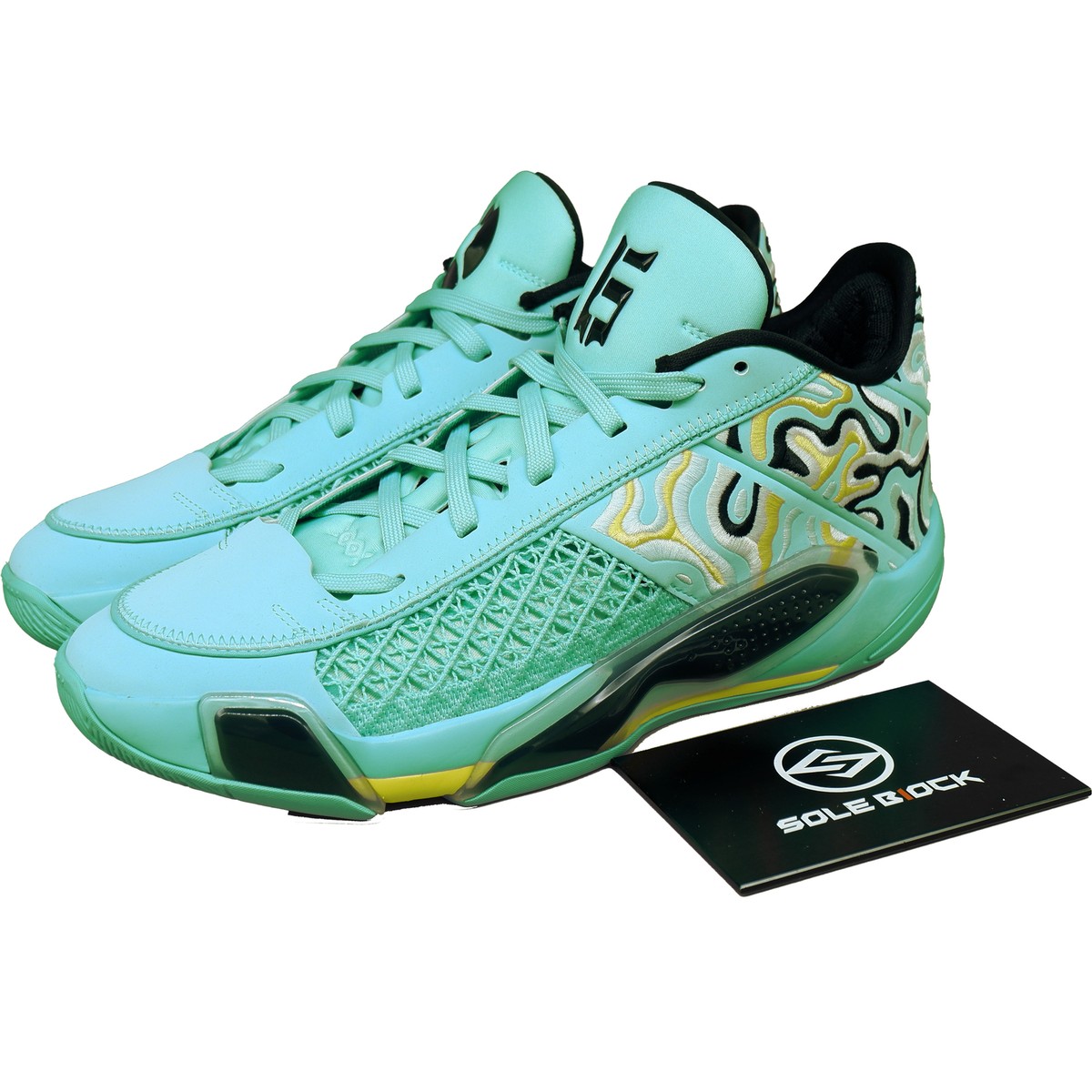 Jordan 38 PF Aqua | eBay