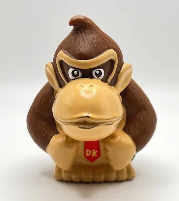 Donkey Kong Nintendo 2010 Plastic Figure Toy EUC - Image 1 of 3