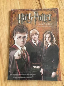 Harry Potter 2007-2008 Kalender 16 Monate versiegelt Neu in Verpackung - Bild 1 von 1