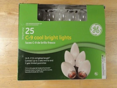 GE 25 Incandescent String Lights 120V - Image 1 of 4