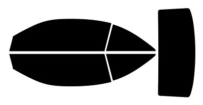 Kit de película de cerámica precortada para automóvil Volkswagen EOS convertible 2006-2016 tinte de ventana Foto 1 de 4