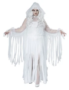 Ghostly Spirit Haunting Adult Plus Size Costume  - Picture 1 of 2