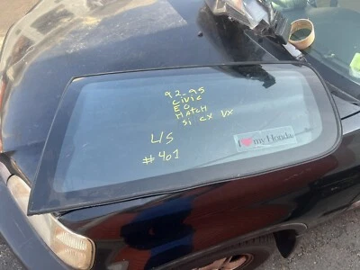 Honda Civic 1992 1995 hatchback EG cuarto trasero ventana vidrio Si Dx Cx Vx izquierda izquierda izquierda izquierda izquierda Foto 1 de 3