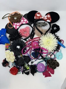 Hair Bows Clips Headbands Barrettes Minnie Ears Girls Baby Child 75+ Piece DW - Picture 1 of 1
