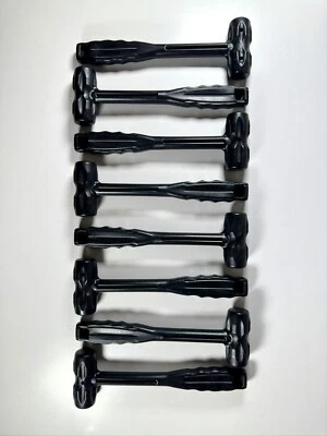 LOTE de 8 mini martillos de mazo de plástico Foto 1 de 3