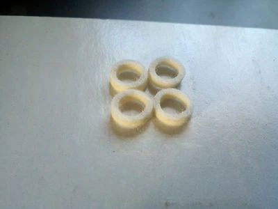 Honda CB450 and CB500 Twin Improved  Carburetor Throttle Shaft Felt Seals - Image 1 of 2