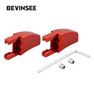 Pour Ford Mustang 2005-2013 2014 levier de dégagement de siège - bouton Aluminum - Image 1 of 4