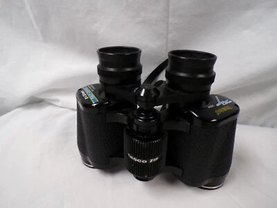 TASCO винтажный полностью с ПОКРЫТИЕМ молнии фокус 8 X 30 бинокль поле 392/1000 ярдов - Изображение 1 из 3