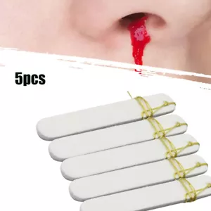 5pcs Disposable Nasal Dressing Hemostatic PVA Sponge Packing Haemostasis - Picture 1 of 8