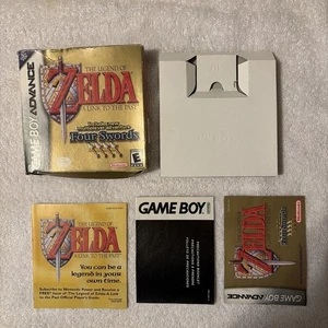  Legend of Zelda: A Link to the Past 4 Swords GBA solo scatola e manuale e inserti - Foto 1 di 7