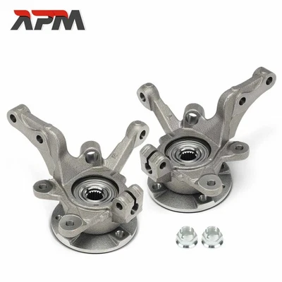 2x Achsschenkel Komplett Vorne Links Rechts für Renault Clio I II Twingo I C06 - Bild 1 von 4