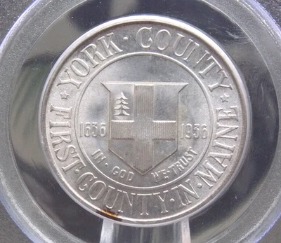 1936 Commemorative *YORK* Half Dollar 50c PCGS MS67 #627 OGH Old Green ECC&C Inc - Image 1 of 4