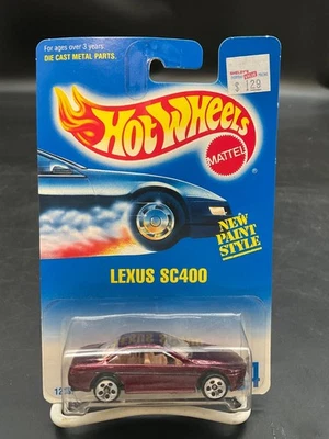 Lexus SC 400 1993 cupé Hot Wheels. Raro, ¡VHTF! Tarjeta azul '95. Nº Coleccionista 264. Foto 1 de 2