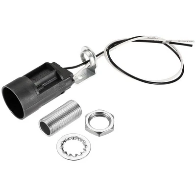 6pz Portalampada Lampadina E14 Presa Candela Nero 23x60mm con Dado M10 e Filo - Immagine 1 di 4