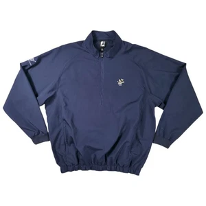 FOOTJOY PHILADELPHIA CRICKET CLUB WINDBREAKER JACKET MENS EXTRA LARGE XL BLUE - Picture 1 of 9