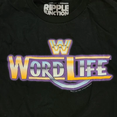 John Cena Word Life WWE T-Shirt 2021 Medium Ripple Junction Hustle Loyalty M NXT - Image 1 of 4
