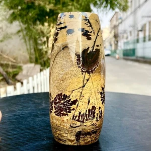 1,25 Pfund natürliches chinesisches baumförmiges Kalksteinbild, Stein Land Vase - Bild 1 von 13