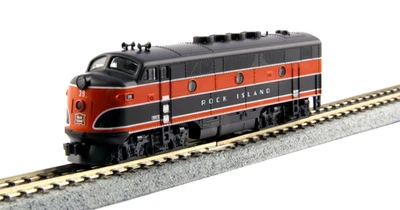 Rock Island EMD F2A Diesel Locomotive #39 Kato N Scale - Image 1 of 4