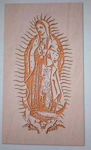 OUR LADY DIETY Reusable Stencil Airbrush Craft Painting Etc New 30x15cm - Picture 1 of 2