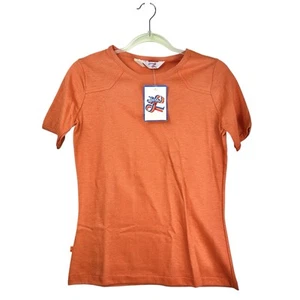 Deadstock Vintage Levi’s Sportswear Tee 70s 80s USA Made Orange T-Shirt Large - Picture 1 of 9