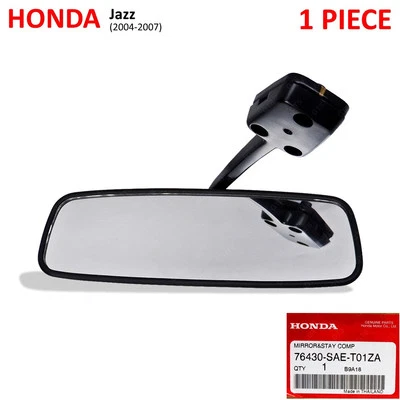 Interior Inside Rear View Mirror Fits Honda Jazz Fit Hatchback 2004 2007 Foto 1 de 4